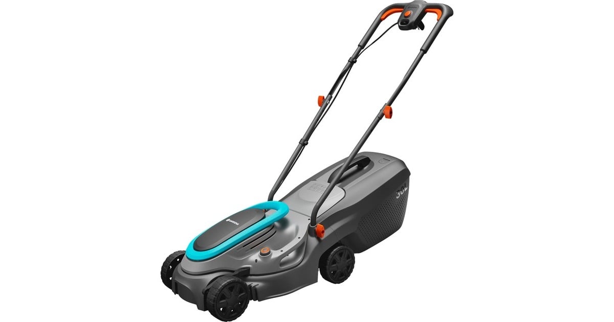 GARDENAElektrische Grasmaaier PowerMax 32/1200 G2  (Zwart/grijs, 14633-20, 1.200 Watt)