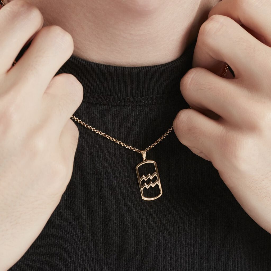 Collier Plaqué Or Prospero