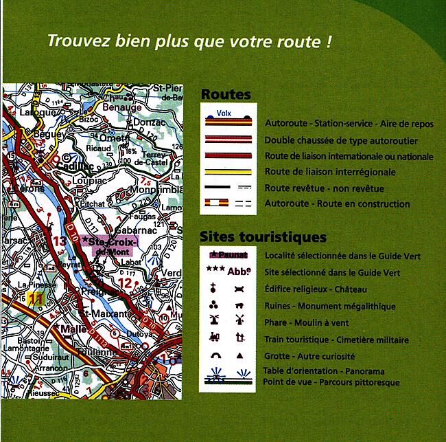 MICHELIN - 126 BORDEAUX ET SES ALENTOURS 1 150 000