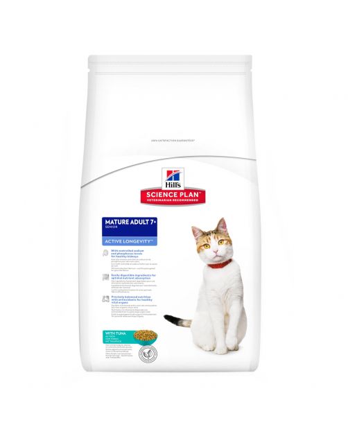 Hill's Feline Senior - Kattenvoer - Tonijn 2 kg