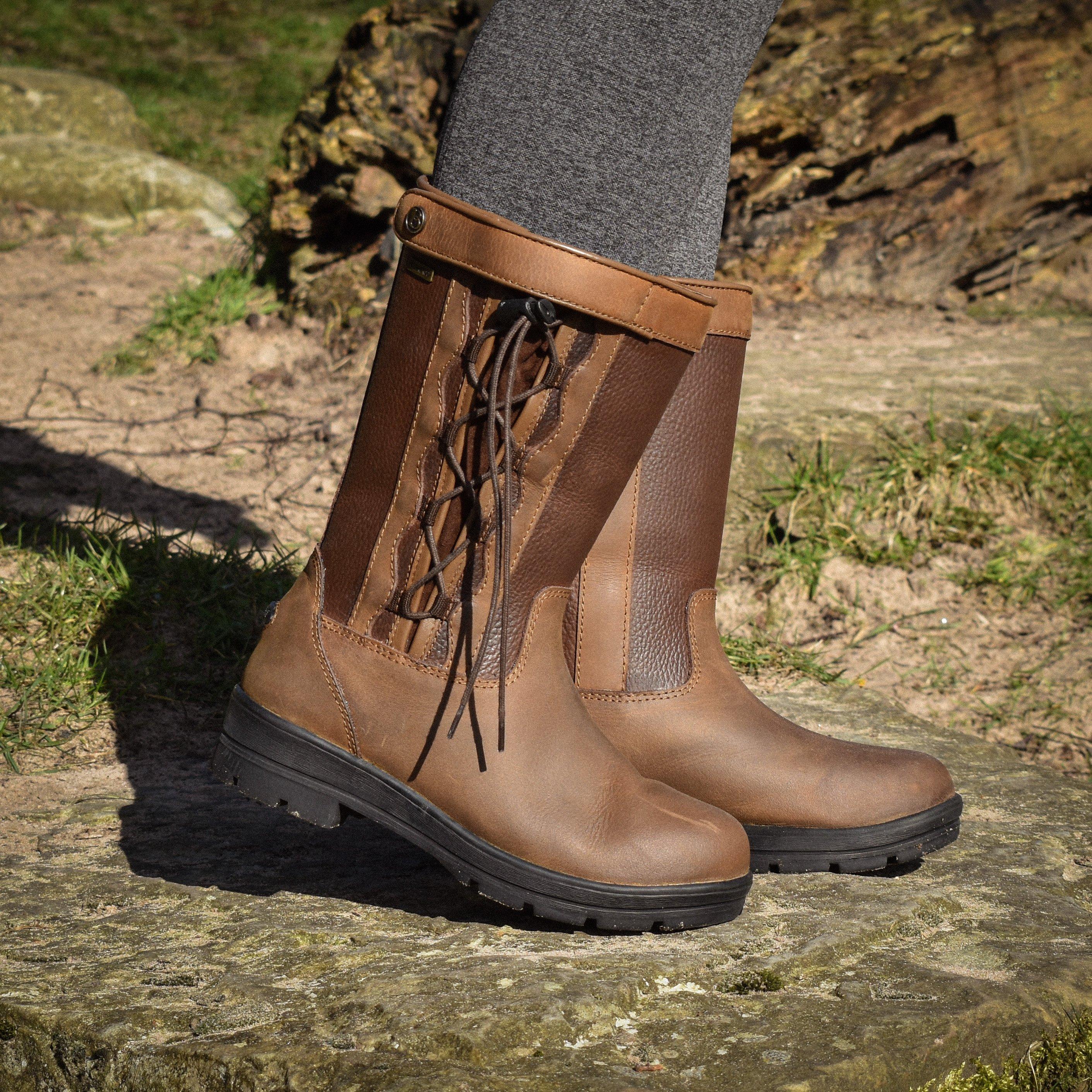 Brogini Tetbury Short Waterproof Laced Country Boots