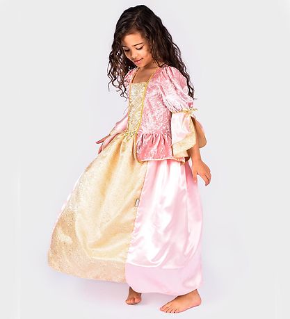 Den Goda Fen Udklædning - Prinsesse - Rosa/Guld