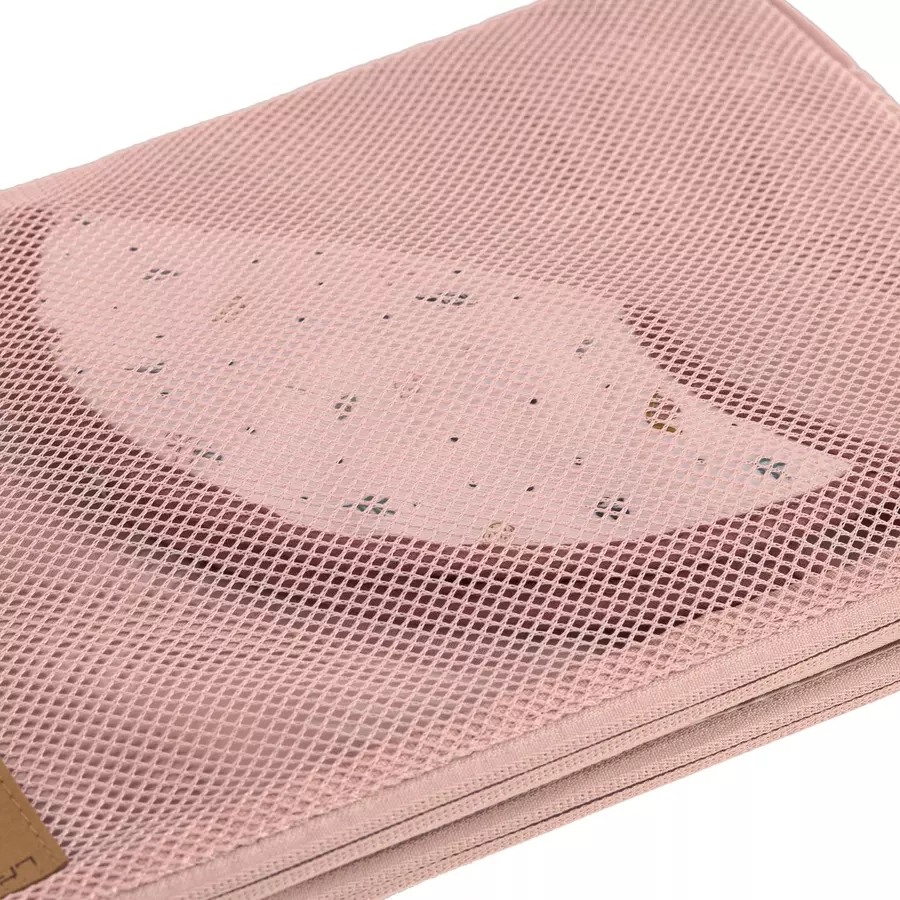 LÄSSIG Windeltasche Casual Changing Organizer Soft Stripes rose