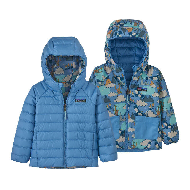 Baby Reversible Down Sweater Hoody - Doudoune enfant