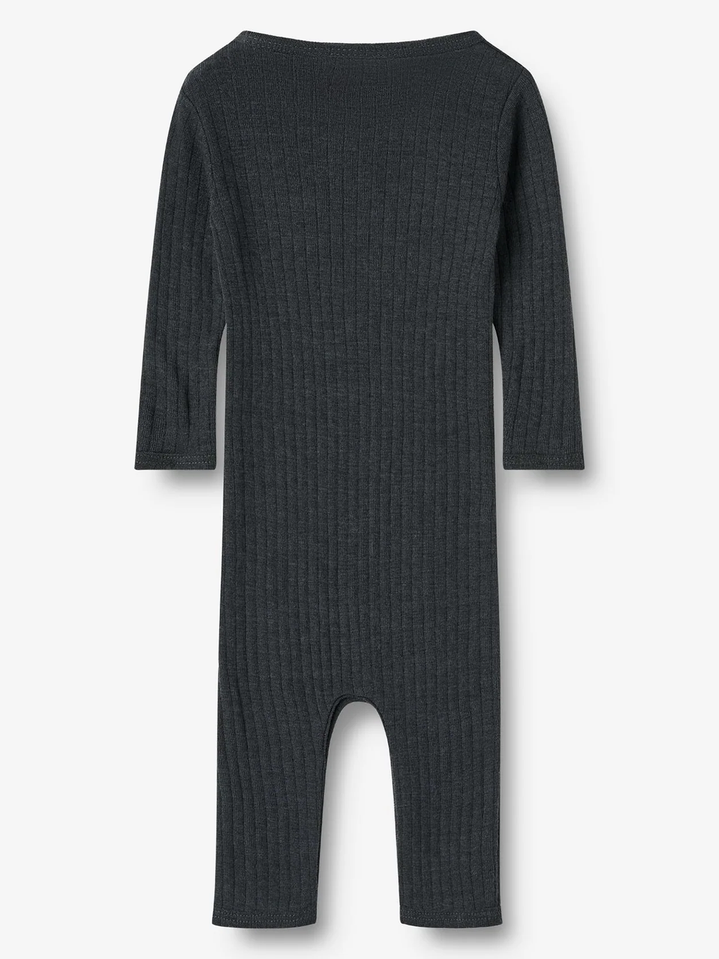 Wool Silk Jumpsuit Long Sleeve Frankie