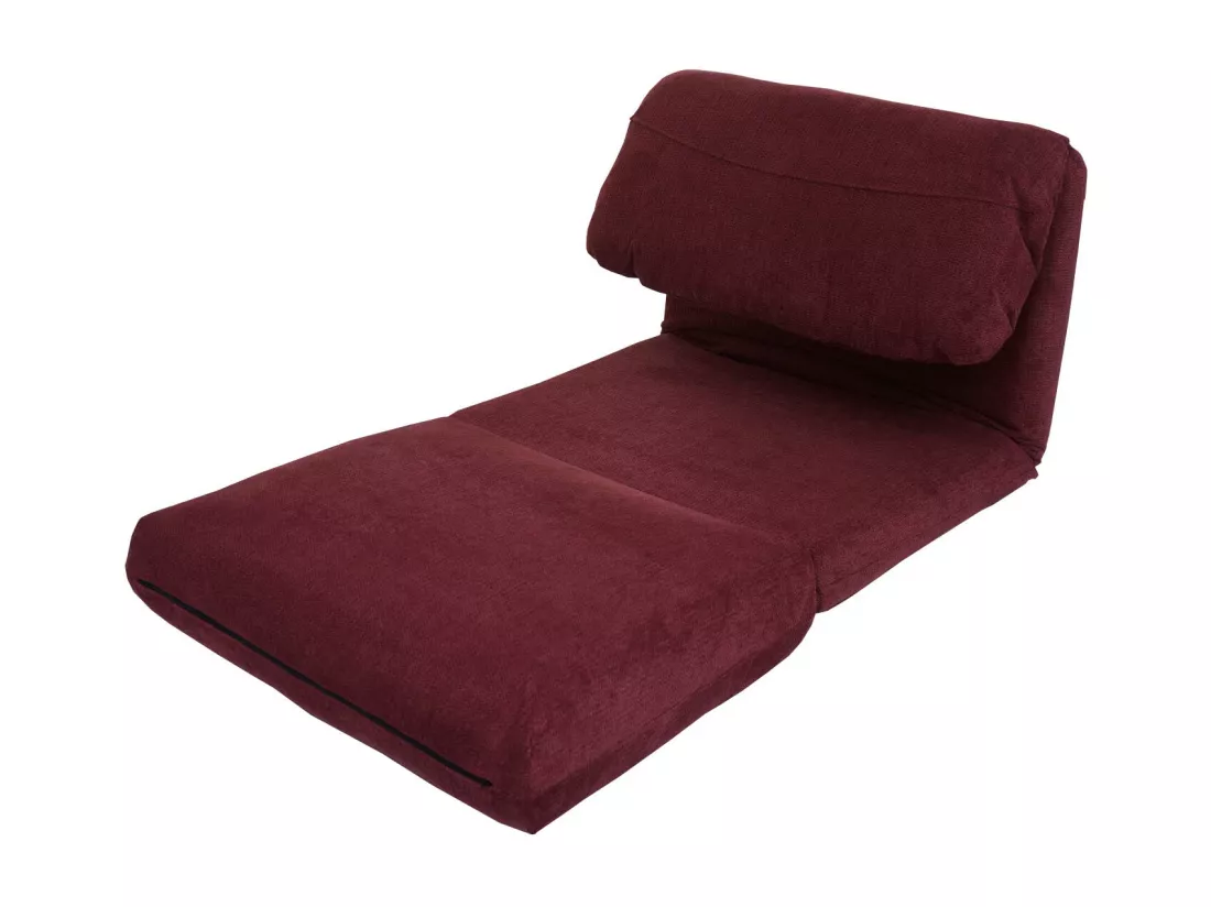 Fauteuil-lit MCW-E68, bordeaux