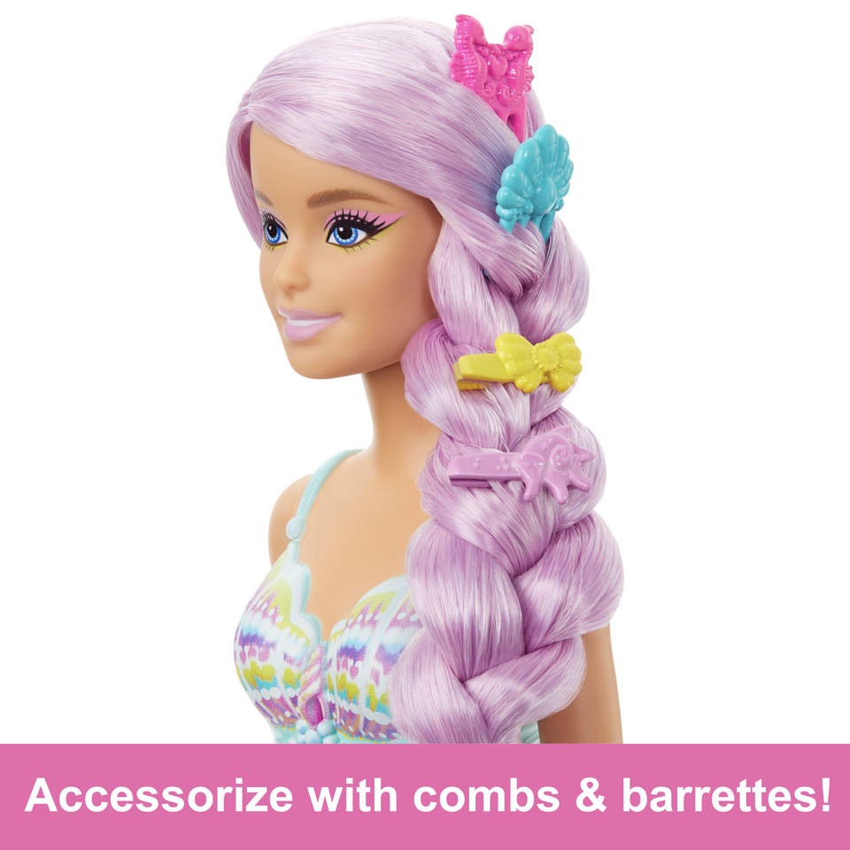 Barbie Fantasy zeemeermin pop met lang haar