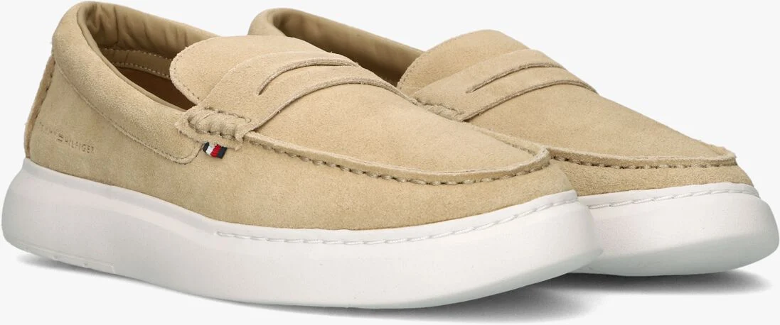 TOMMY HILFIGER beige tommy hilfiger loafers tommy hilfiger hybrid