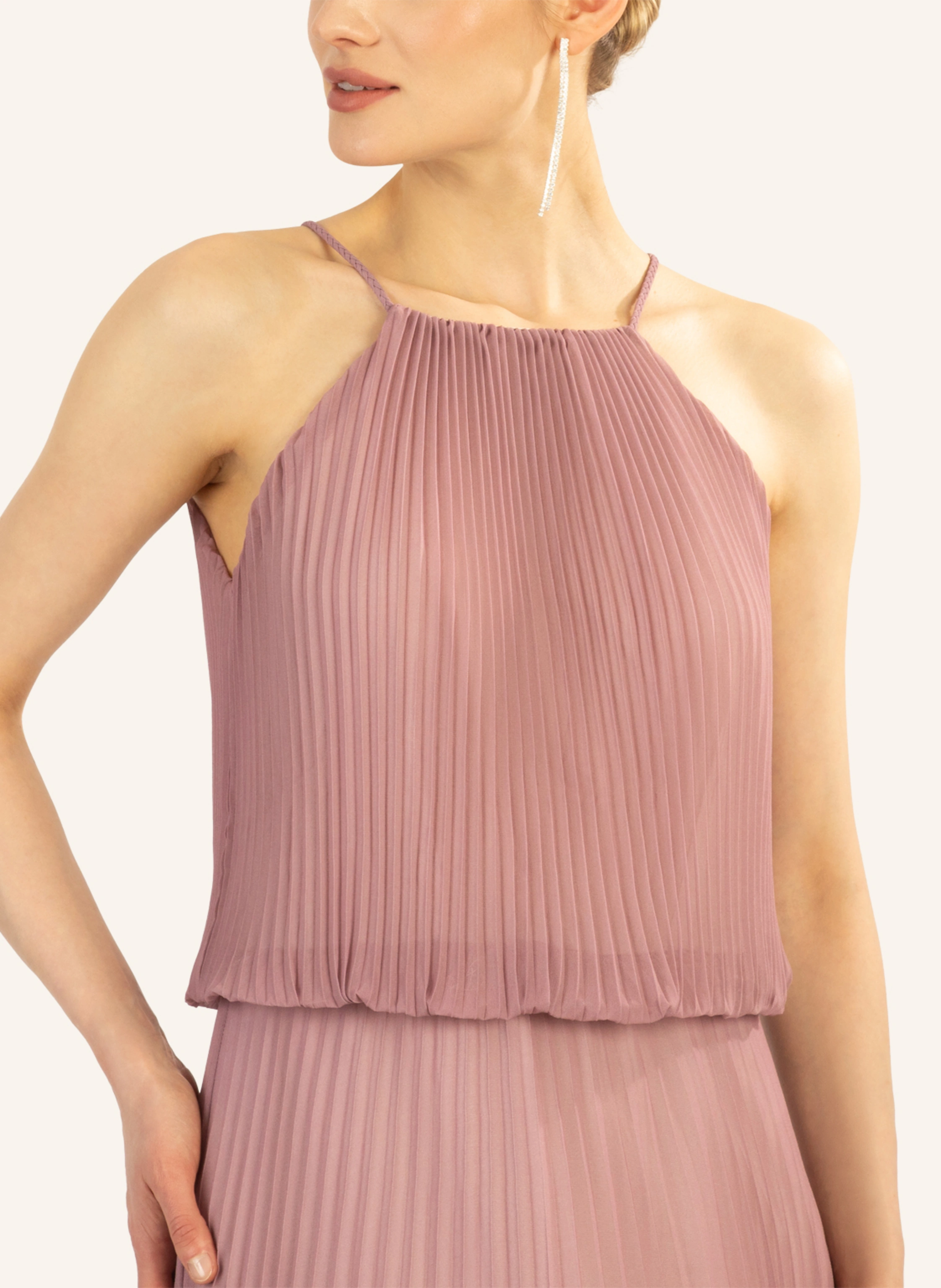 APART langes Plisseekleid