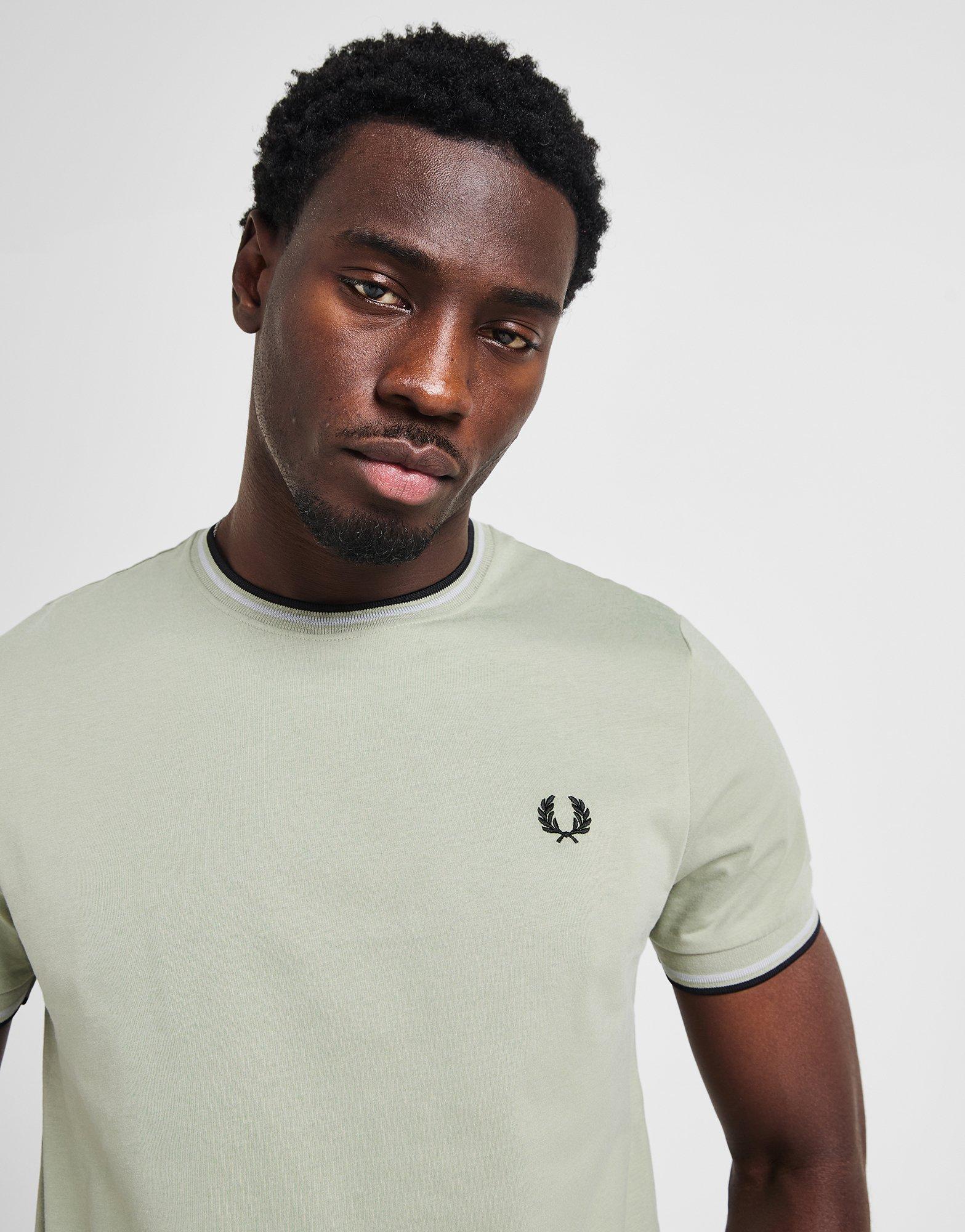 Fred Perry T-Shirt Double Liseré Homme