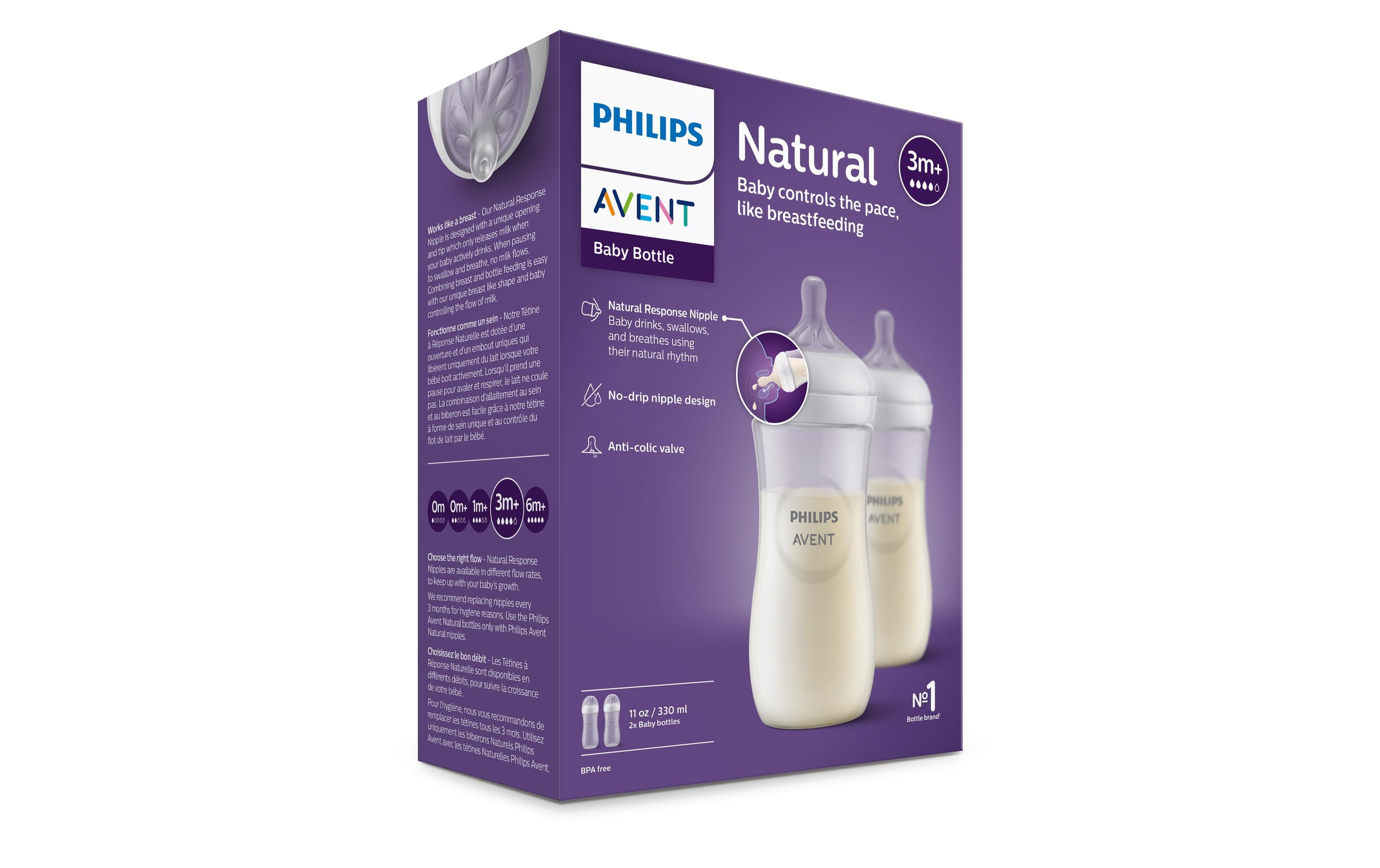 Flaschenset Natural Response 330 mlFlaschenset für Babys
