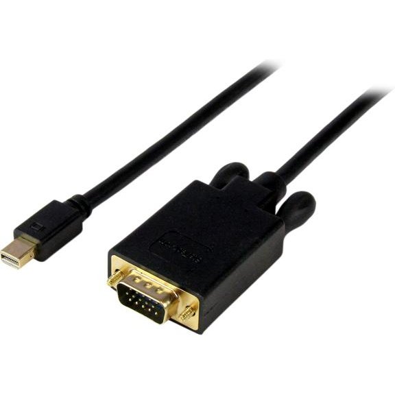 StarTech.com Adaptateur Mini DisplayPort vers VGA - Câble Display Port Mâle VGA Mâle 1920x1200 - Noir 3m