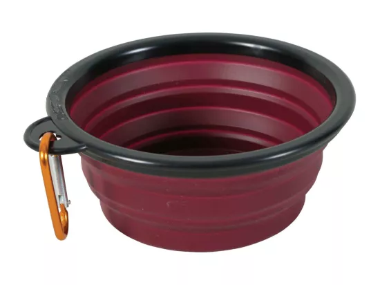 Gamelle souple en silicone rouge Bivouak 450 ml