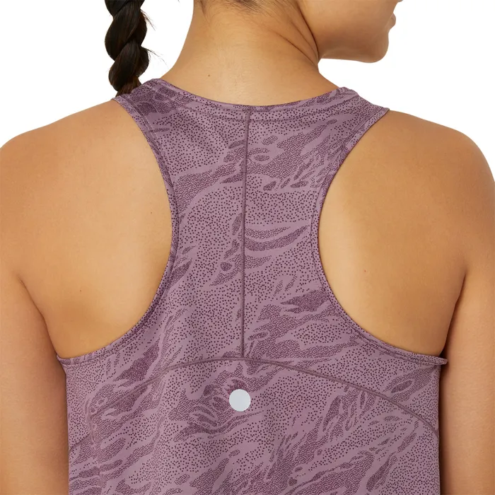 Asics Road All Over Print Tanktop Dames