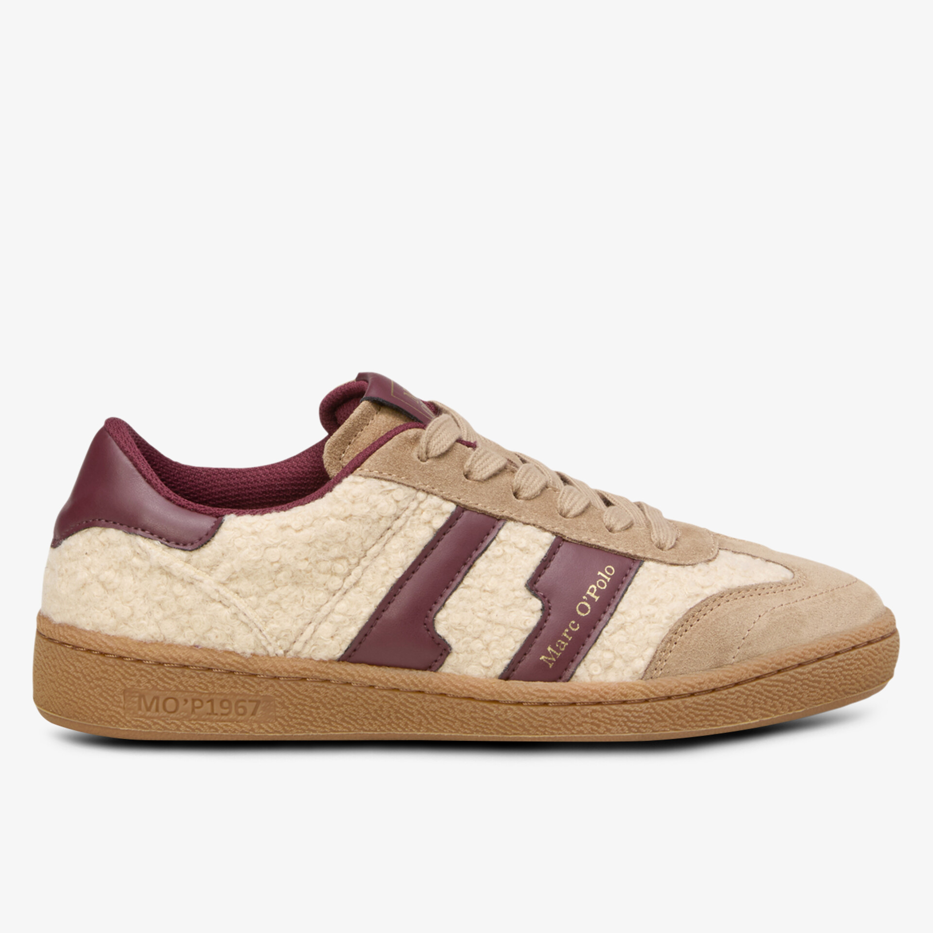 Marc O´Polo Damen Sneaker Low beige