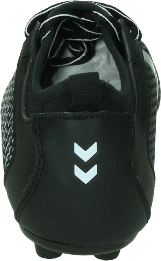 Hummel Zoom FG Jr. voetbalschoenen zwart wit Imitatieleer 27
