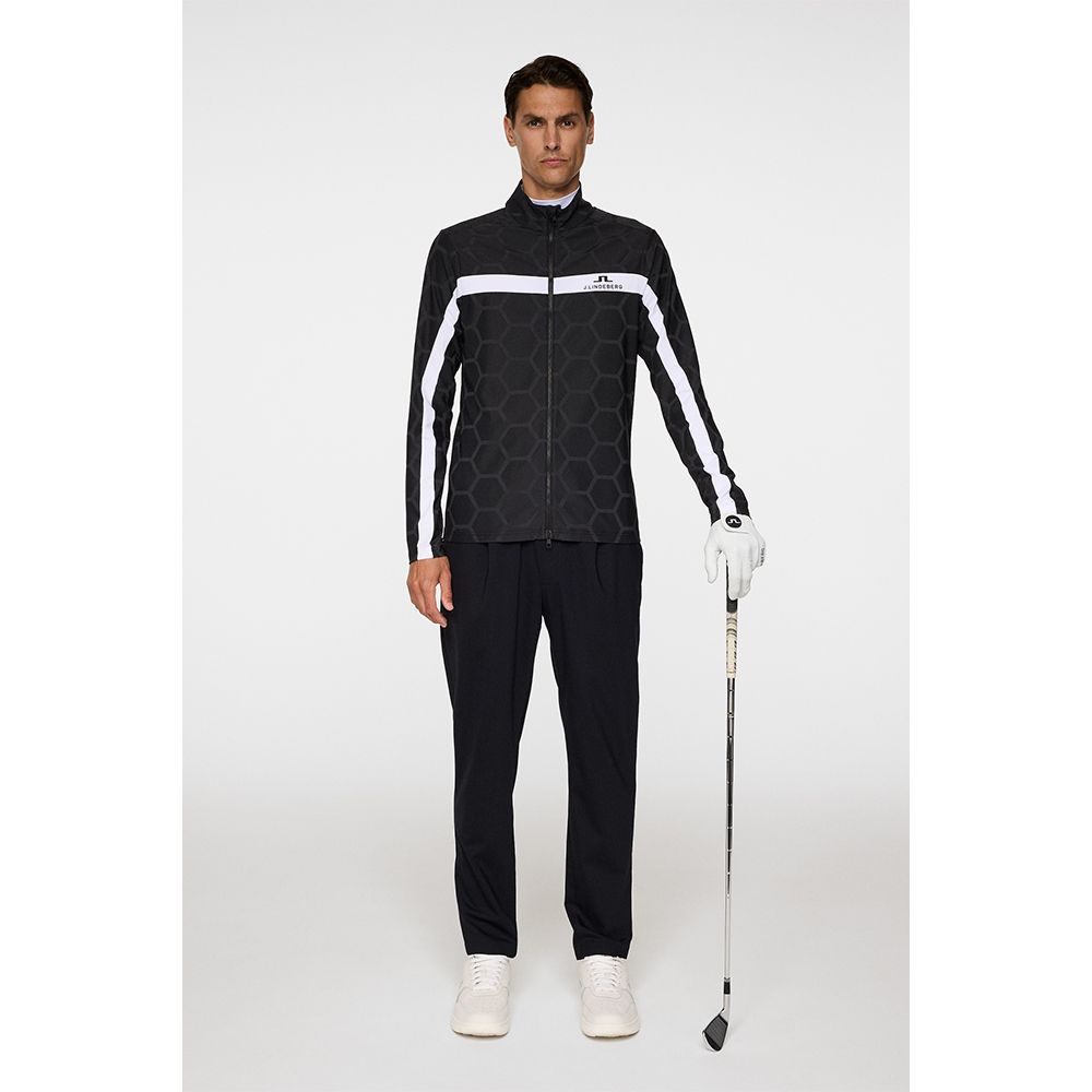 Jarvis Jacquard Tour Midlayer Svart