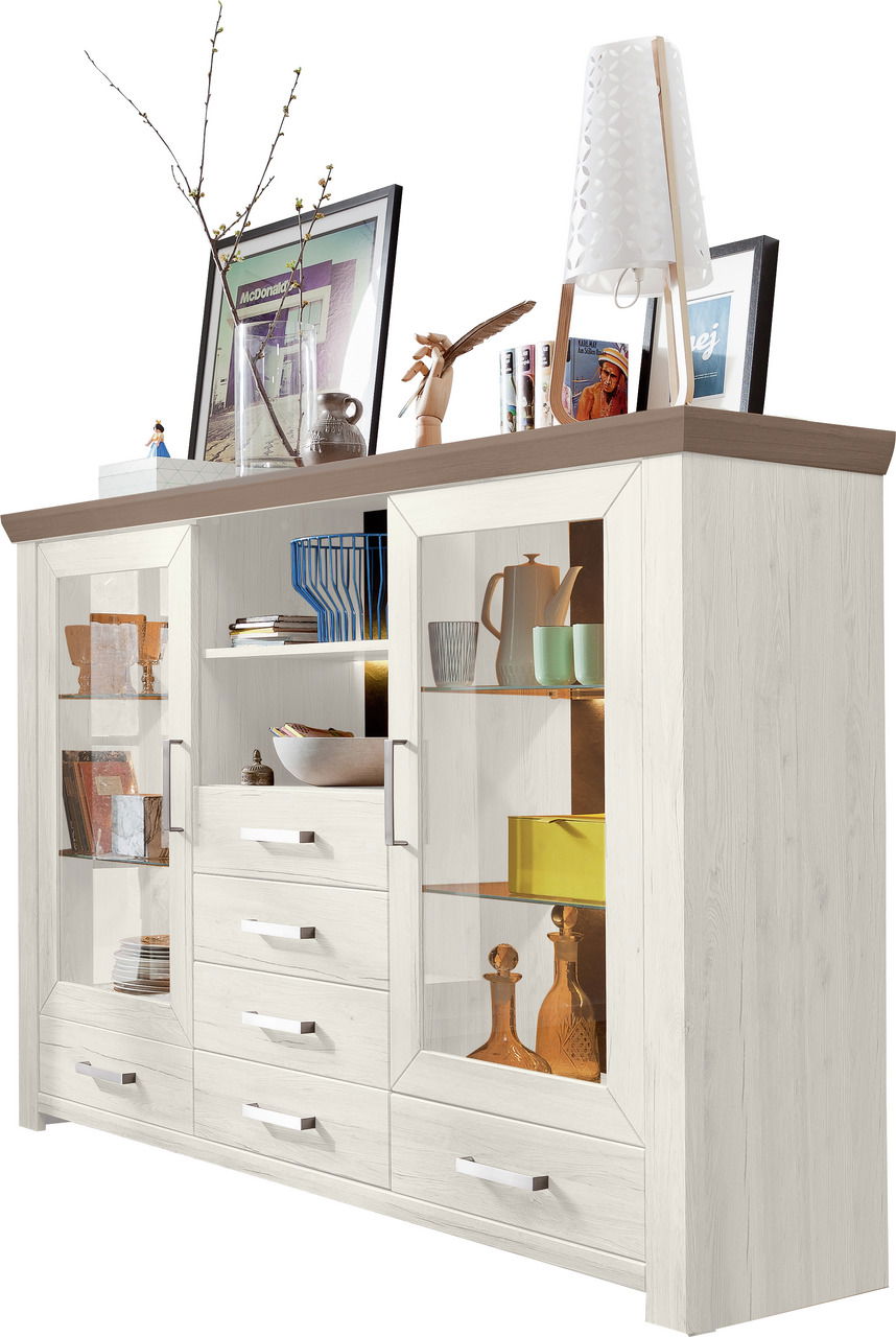 Set one by Musterring Highboard SET ONE YORK