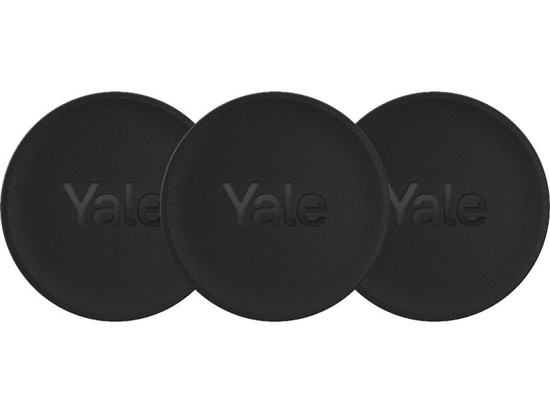 Yale NFC Tag Dot, 3 Stück Schlüsselloses Zubehör für das Yale Linus Smart Lock L2