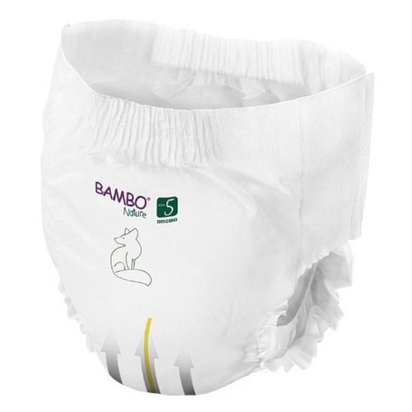 Bambo Nature Fralda Cueca de Treino 5 XL (12-18Kg) 19 Un.