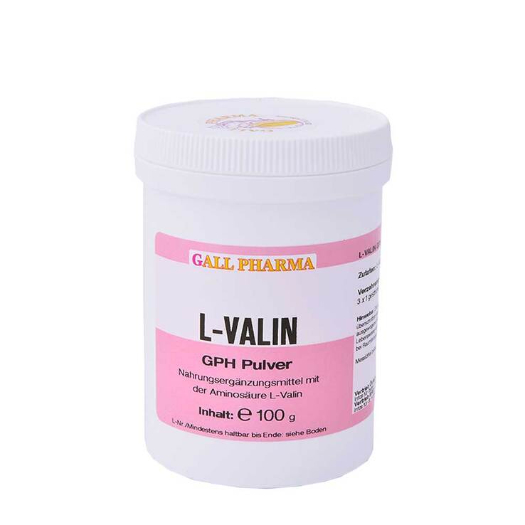 L-Valin Pulver, 100 g
