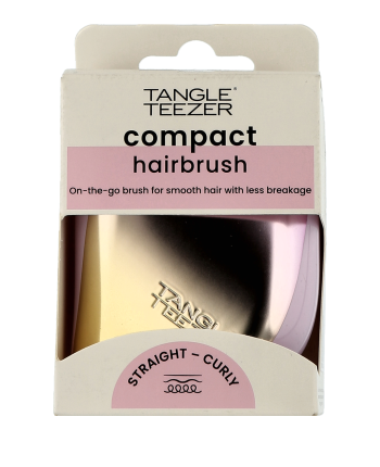 Tangle Teezer Compact Styler Hairbrush Lilac Yellow Chrome 1-Stück