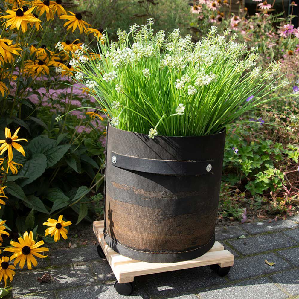 Esschert Design - Plantentrolley - 29x29x8,4 cm -