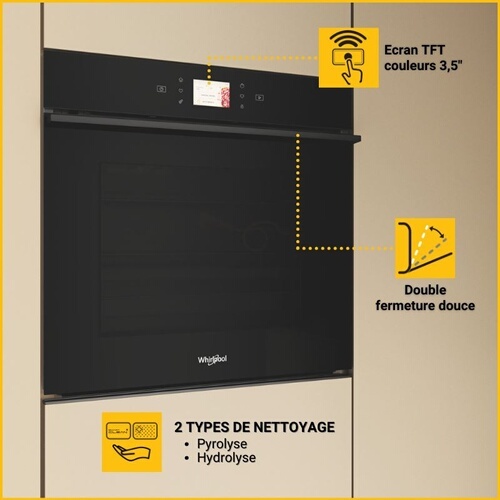 Four encastrable Whirlpool WOI98FPT2SBAF Noir