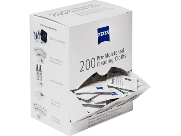 Zeiss våt rengjøringsklut, 200 stk