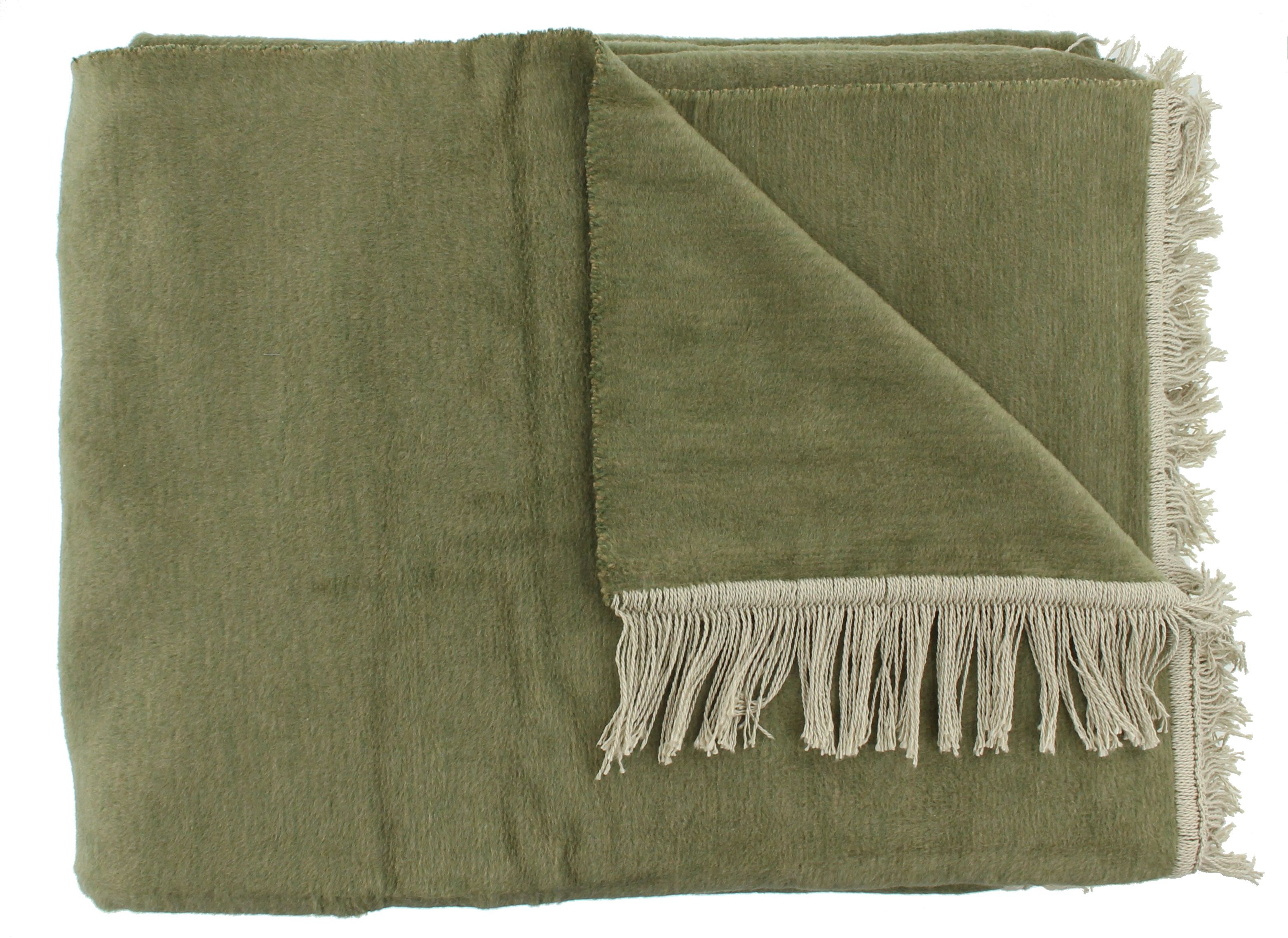 Plaid Olive Paulos  | ClaudiB150 x D200 cm