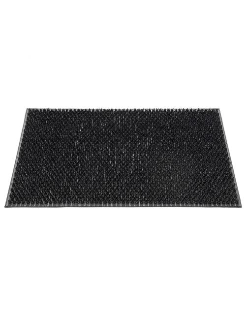 Hamat Buitenmat Rally - Deurmat - 40x60 cm Zwart