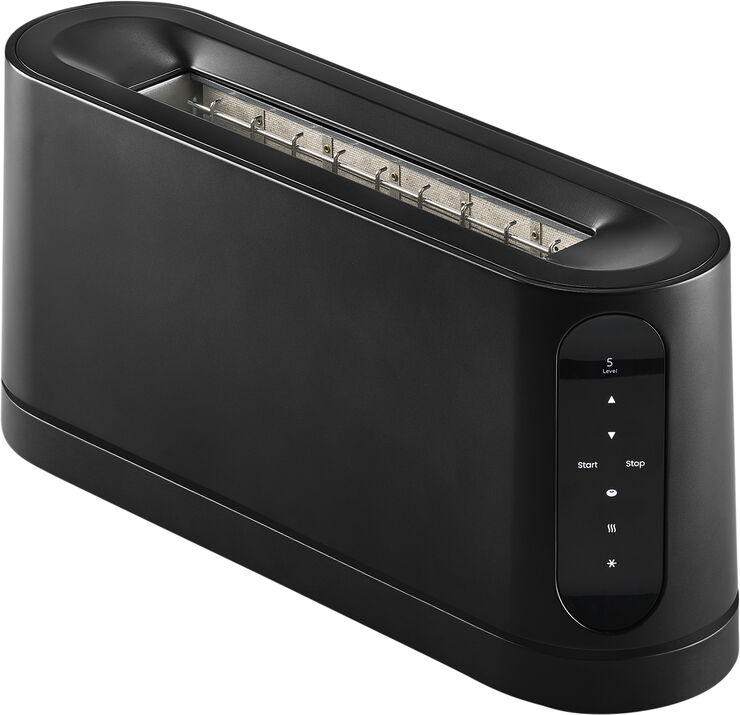 Jacob Jensen Brødrister Long Slot Black Black