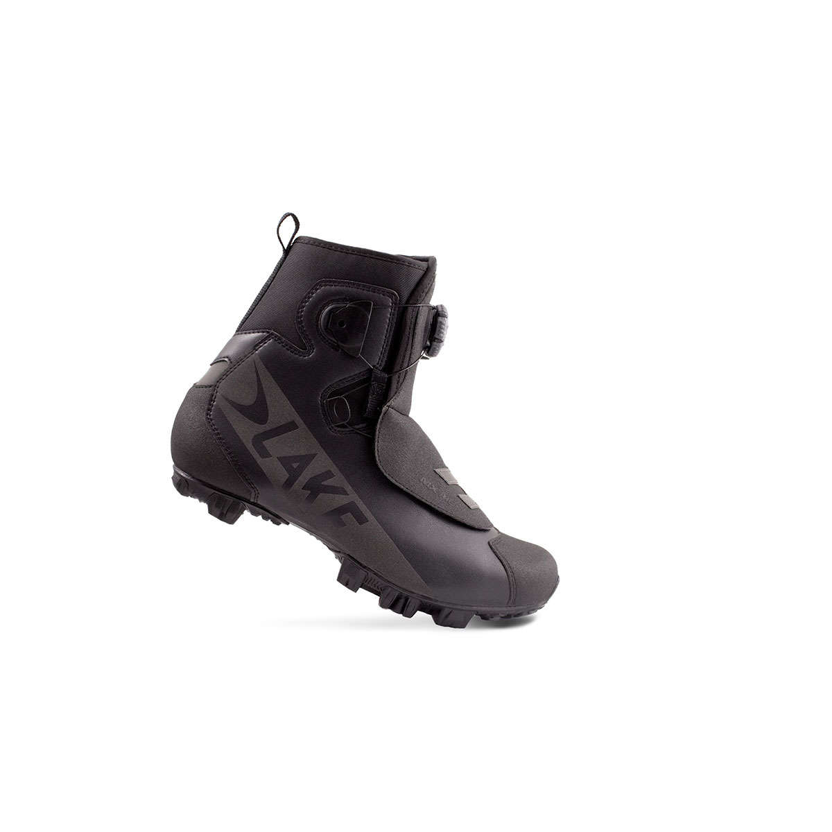 Lake MX146-X Wide Mountainbikeschoenen Reflecterend Zwart Heren