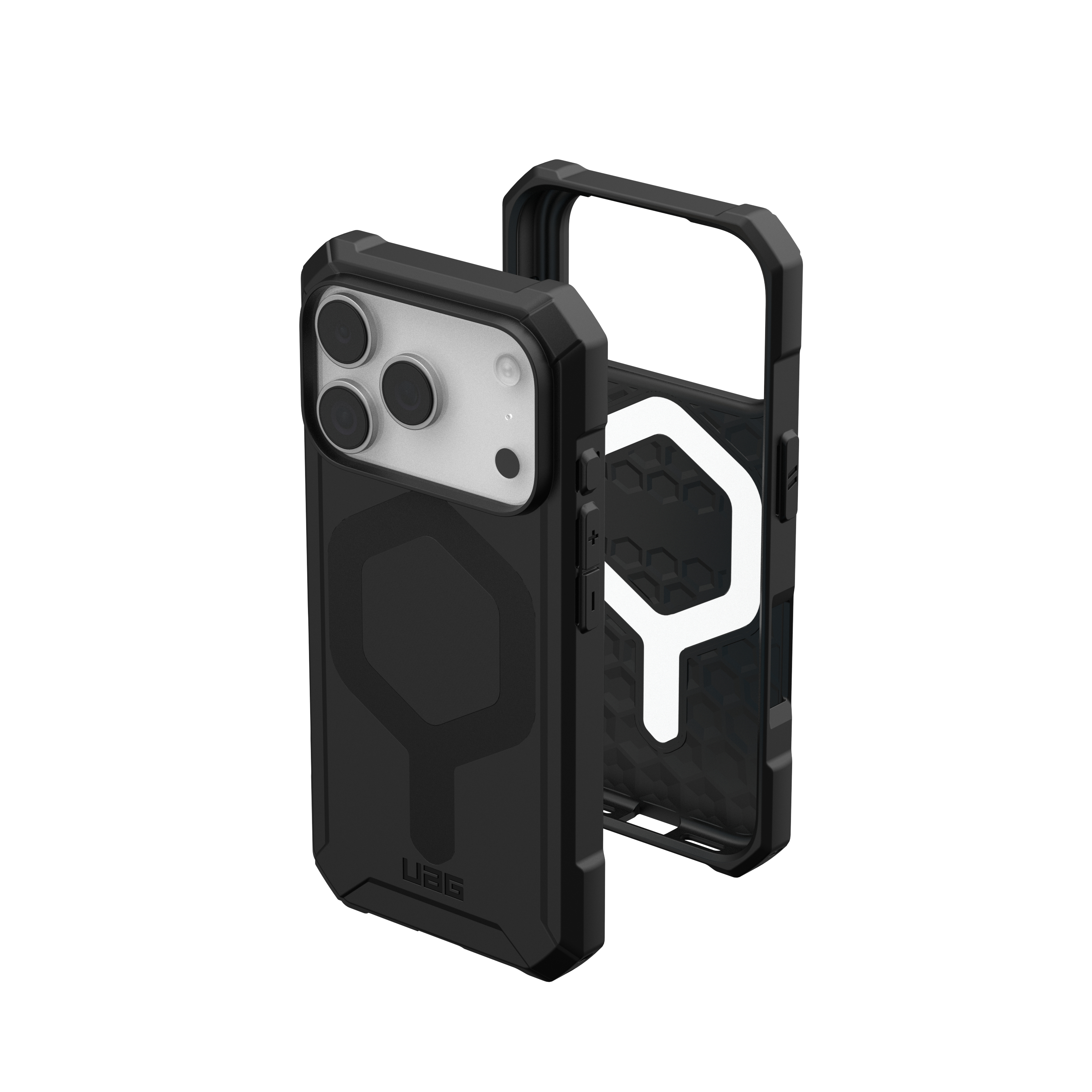 iPhone 17 Pro MagSafe Schutzhülle Essential Armor (114540114040) - Schwarz