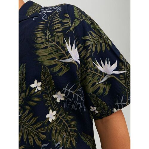 Jack & Jones - 12202240 BLATROPIC-PERFECT NAVY Azul