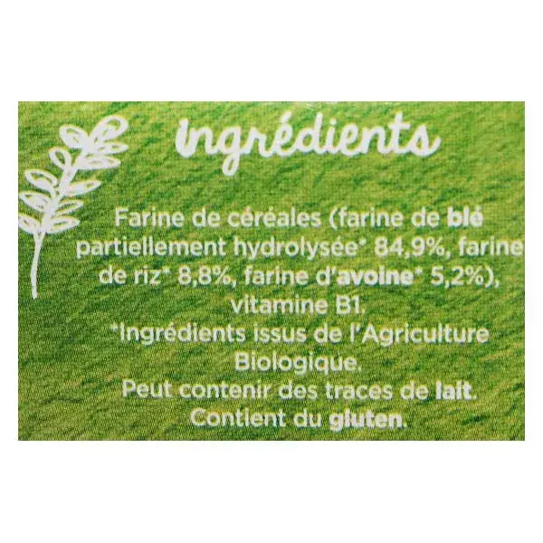 Modilac Mes Céréales Bio Multicéréales Dès 6 mois 250g