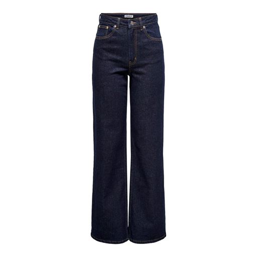 ONLY Juicy Højtaljede Jeans, Dark Blue Denim, W28/L30