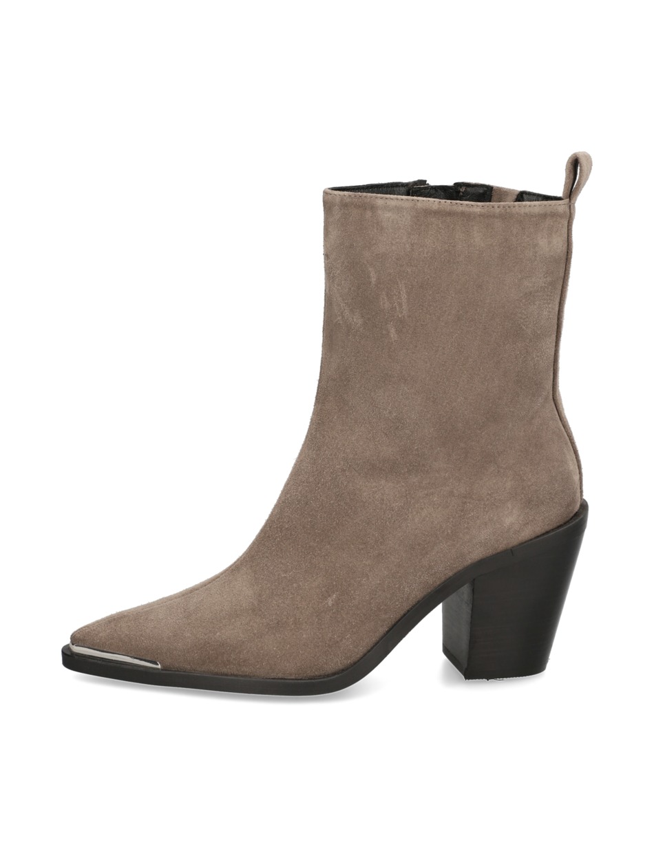 Veloursleder Stiefelette