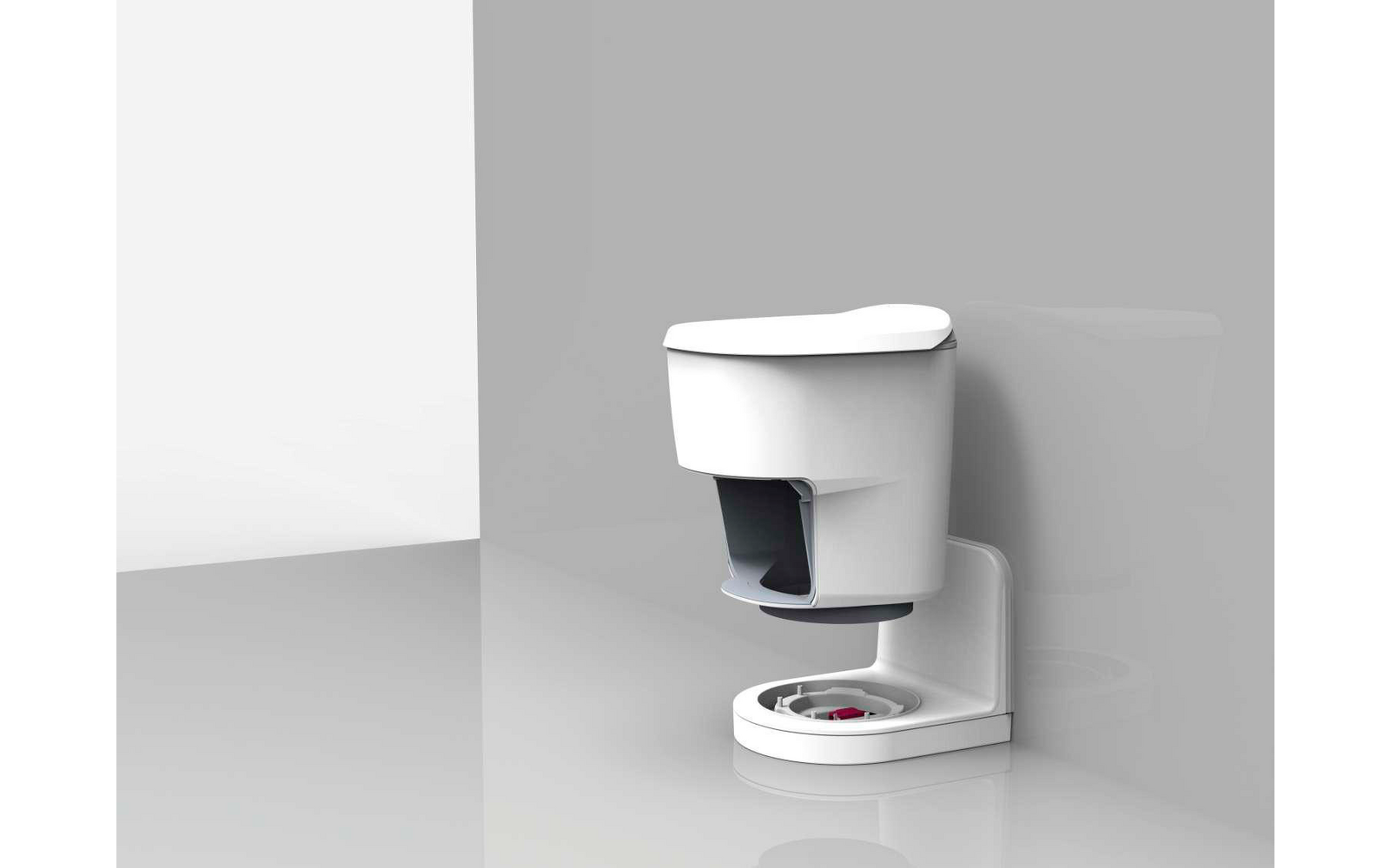 Clesana Toilette C1 mit L-Adapter Beuteltoilette Trockentoilette 12 V