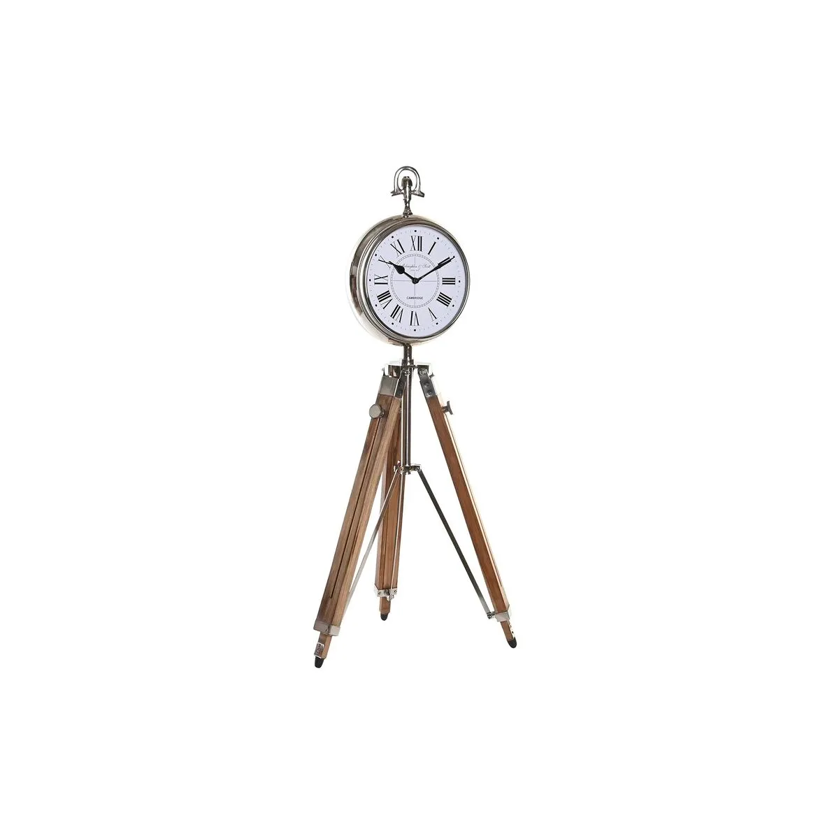 DKD Home Decor Horloge de Table Tripode