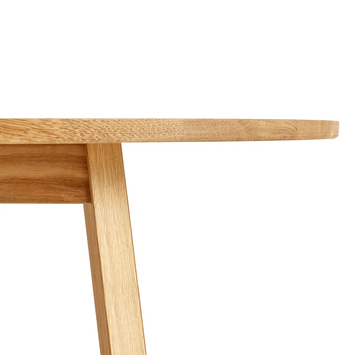 HAY - Triangle Leg Esstisch 250 x 85 cm, Eiche geölt
