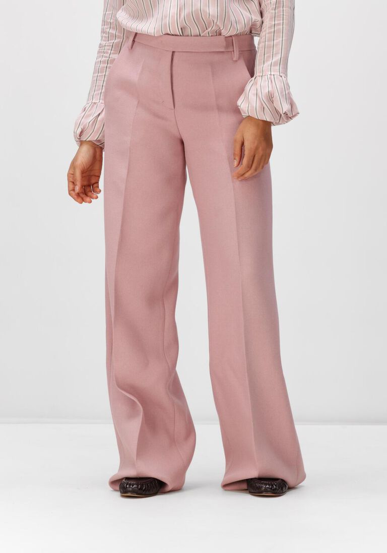 roze dorothee schumacher broeken layered coolness pants