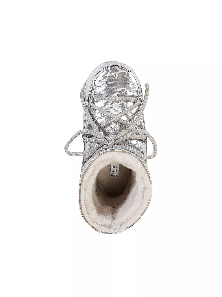 INUIKII Snowboots BOMBER STAR silber