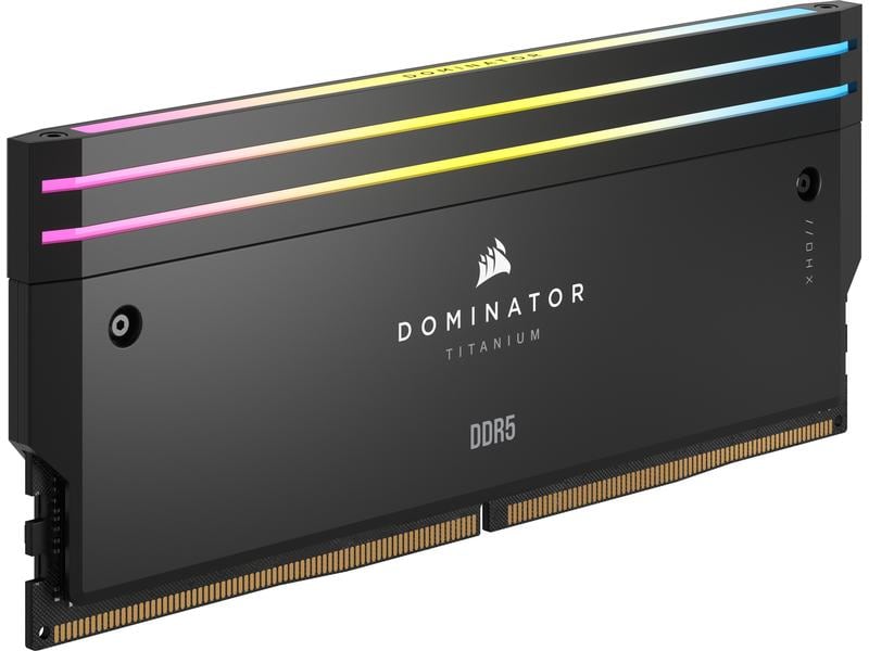 Corsair DDR5-RAM Dominator Titanium 6000 MHz 4x 16 GB High-Performance-Arbeitsspeicher mit RGB Beleuchtung