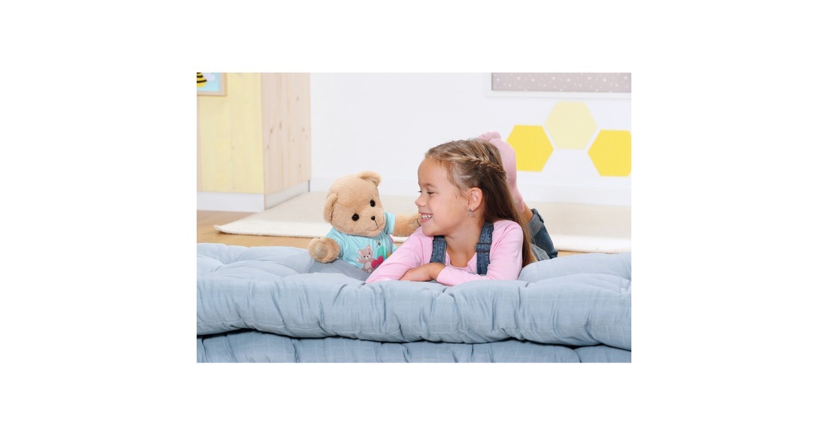 ZAPF CreationBABY born - Beer blauw Pluchenspeelgoed
