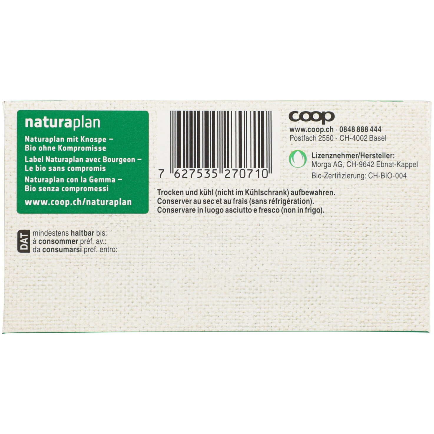 Naturaplan Bio Grüntee Jasmin 20 Beutel