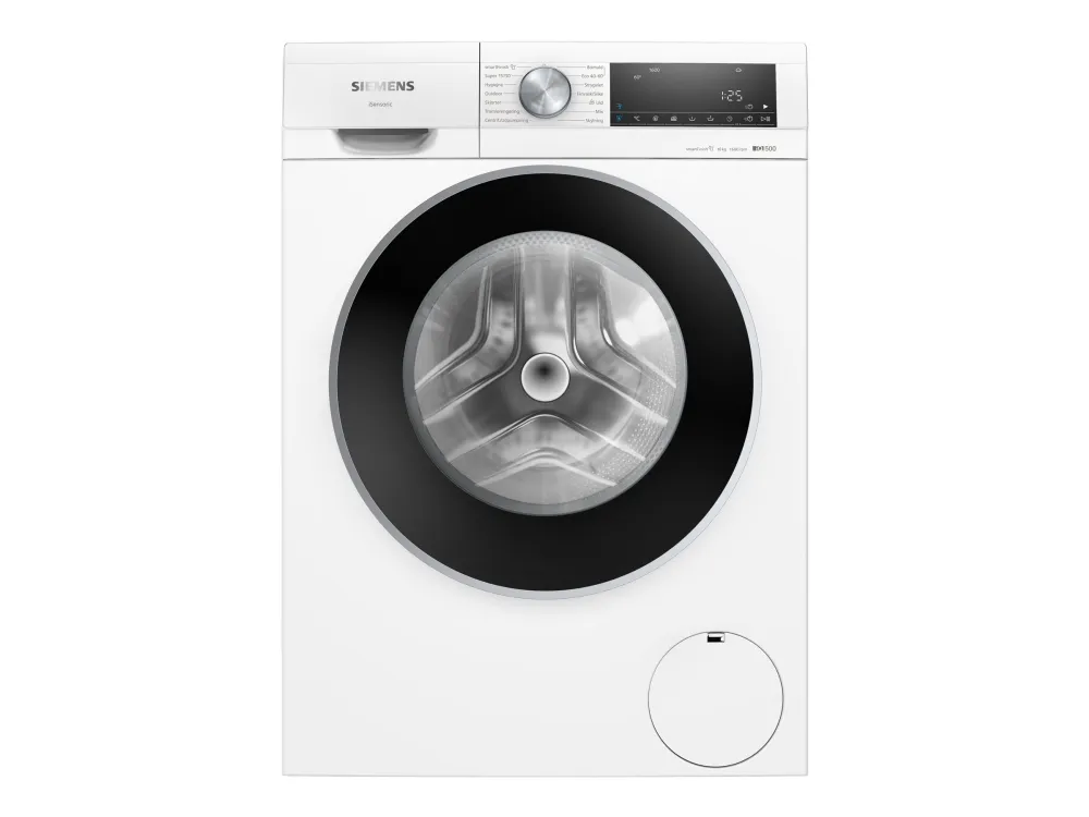 Siemens iQ500 WG56G2ZIDN - Vaskemaskine - Niche - bredde: 60 cm - højde: 85 cm - frontbetjening - 70 liter - 10 kg - 1600 rpm - hvid