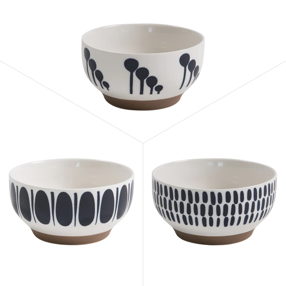Coupelle Mikonos 12 cm (lot de 3) Table passion