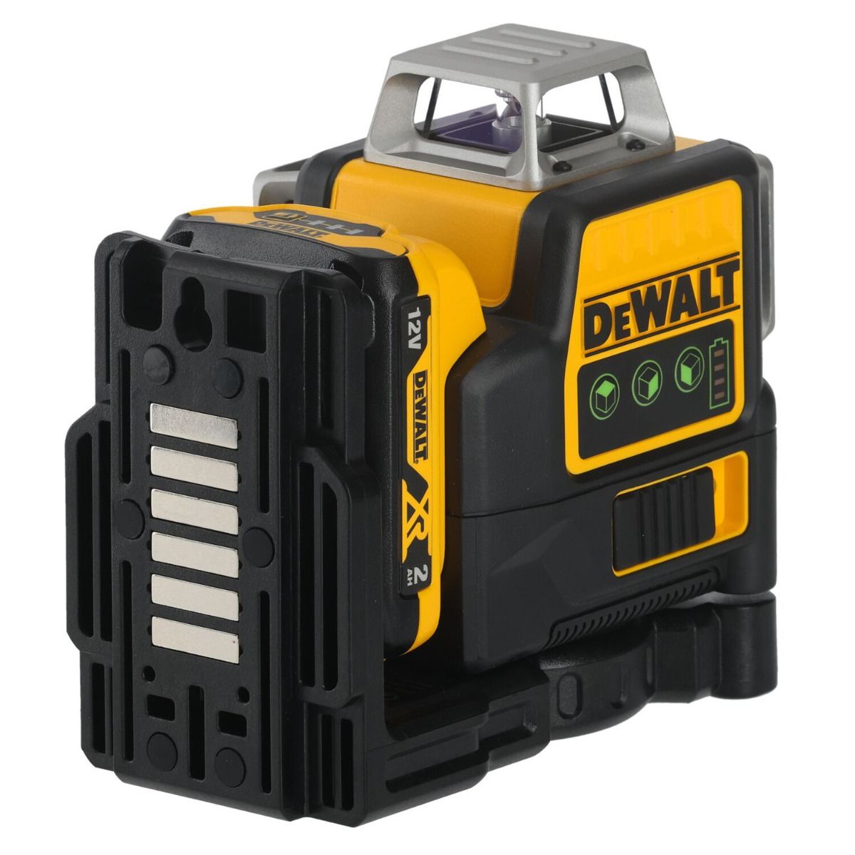 DeWALT DCE089D1G Zelfnivellerende accu kruislijnlaser 3x 360˚ groen 12V XR 2.0Ah in TSTAK