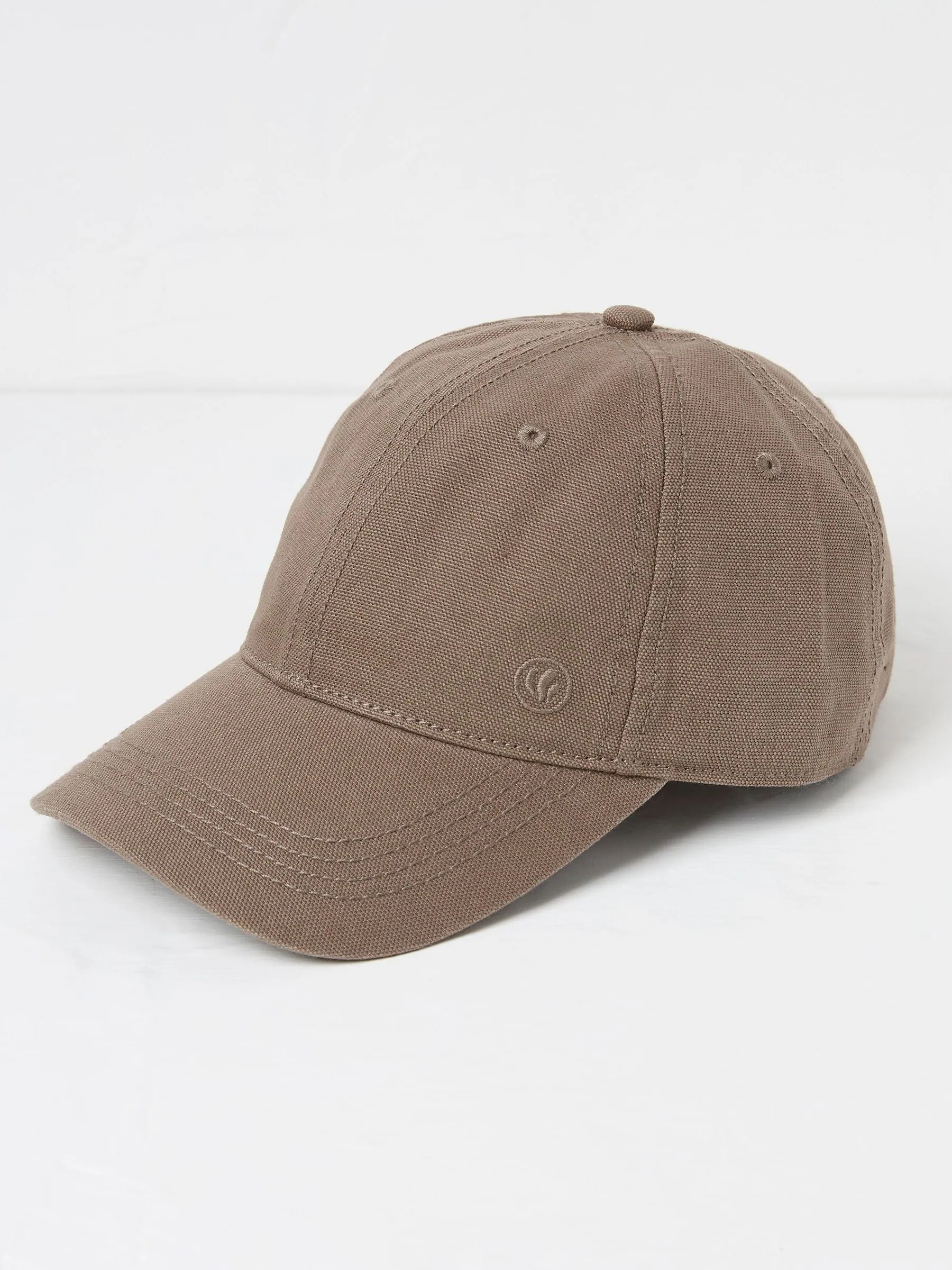 Bruin - FatFace 100% katoenen canvas baseballpet
